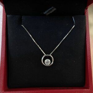 Canadian Ice 0.24 Carat Diamond Pendant Necklace